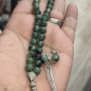 Anyolit Taşı 8 mm Natural Doğaltaş Tesbih