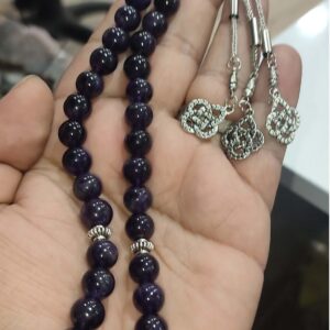 Ametist Taşı 10 mm Natural Doğaltaş Tesbih