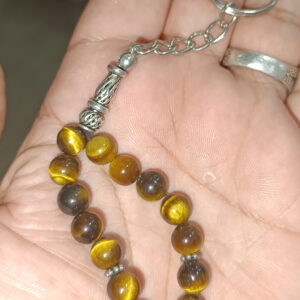 Kaplangözü Taşı 8 mm Tesbih Anahtarlık