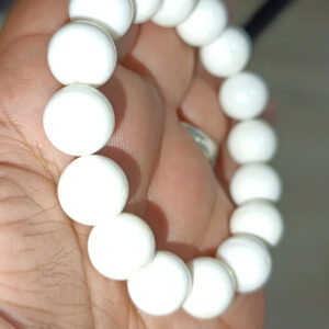 Deniz Kabuğu Taşı 12 mm Doğaltaş Bileklik