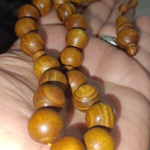 Dut Ağacı 14 mm Natural Ağaç Tesbih