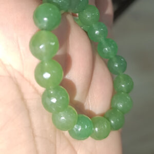 Aventurin Taşı 10 mm Faset Kesim Natural Doğaltaş Bileklik