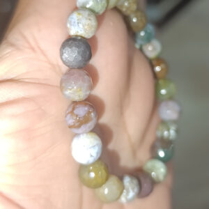 Hint Akik 8 mm Faset Kesim Doğaltaş Bileklik