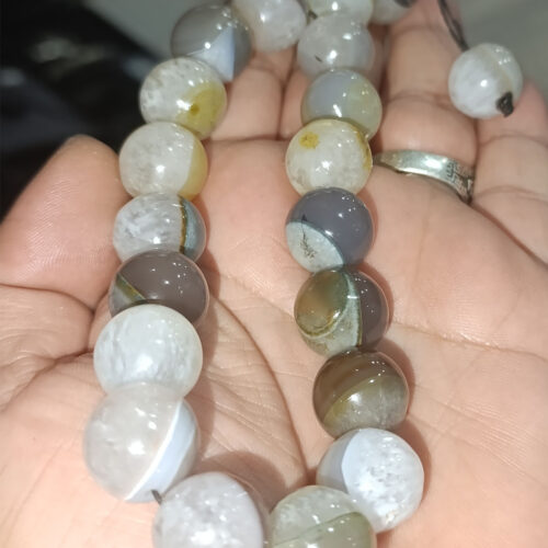 Akik Taşı 16 mm Natural Doğaltaş Efe Tesbih