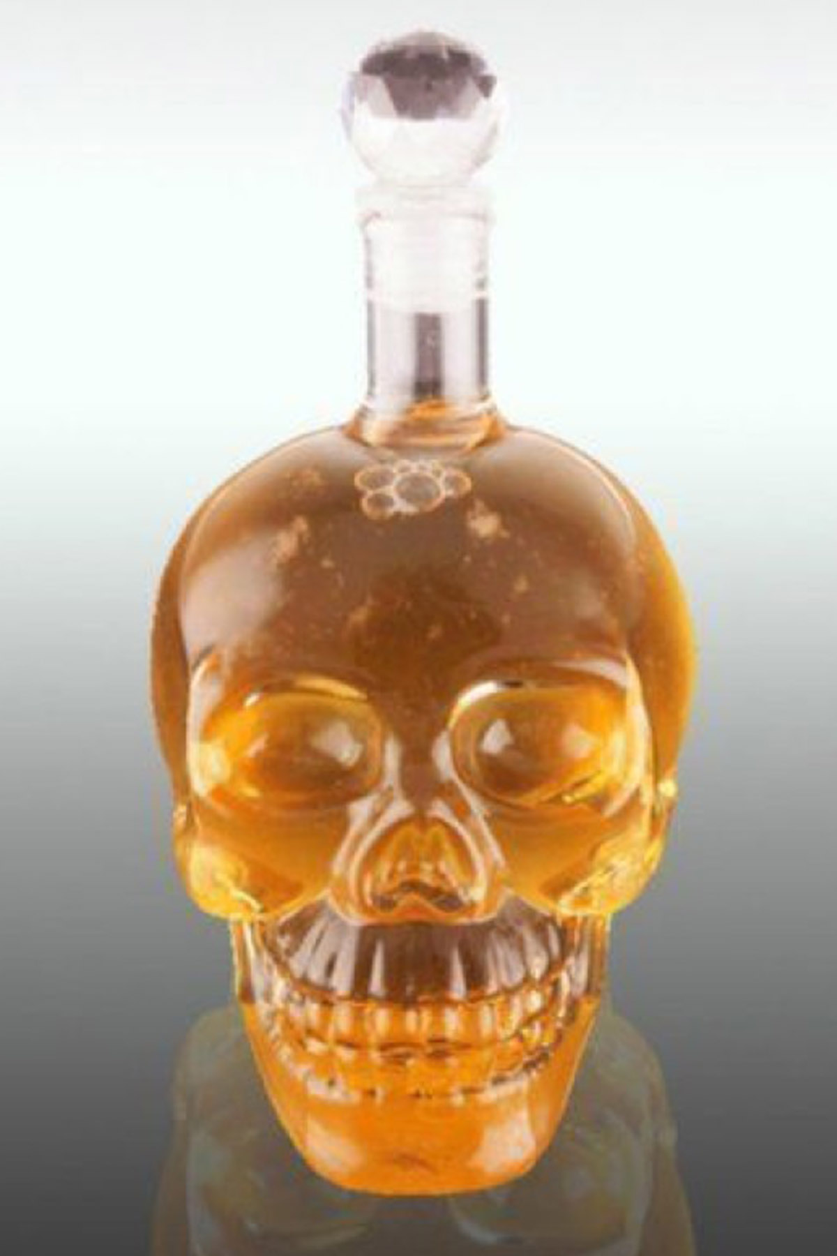 Crystal Head Kuru Kafa Cam Şişe - Görsel 5