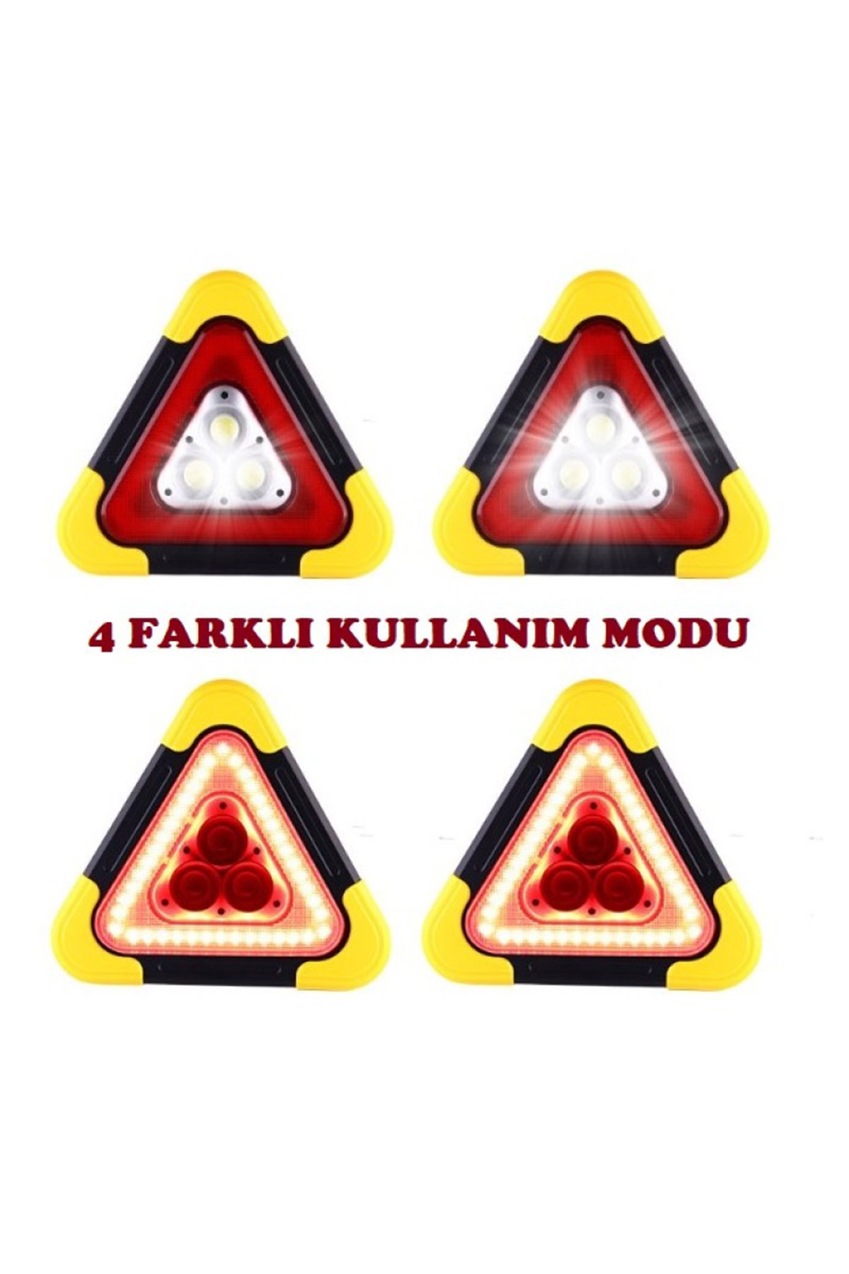 Işıklı Acil Durum Reflektörü - Görsel 4