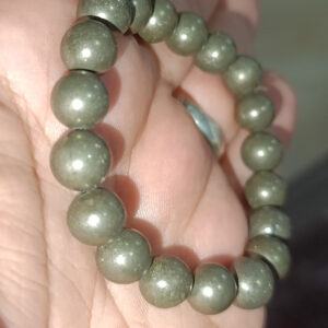 Pirit Taşı 10 mm Natural Doğaltaş Bileklik