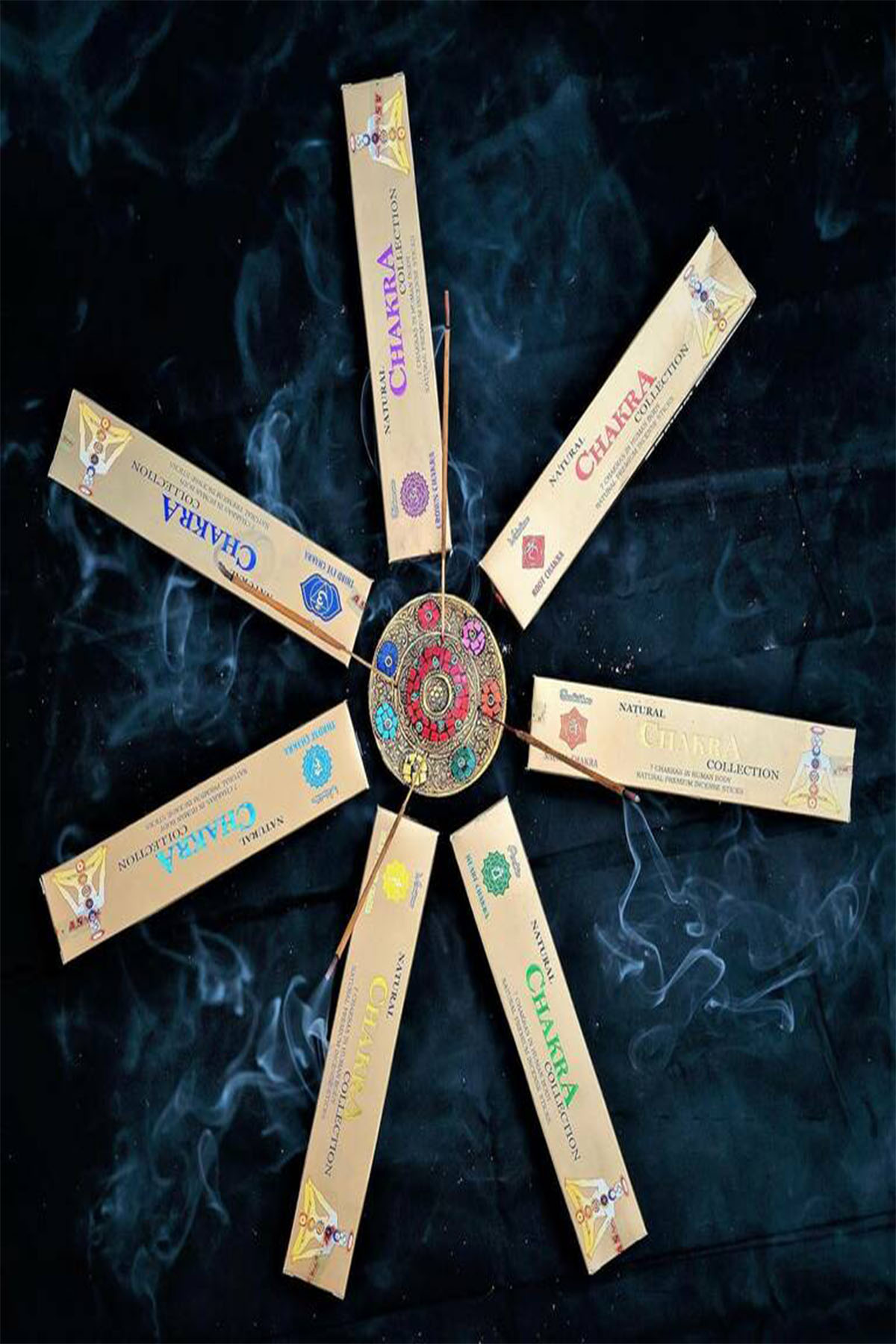1 Kutu 7 li Chakra Natural Tütsü - Görsel 3