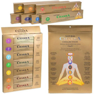 1 Kutu 7 li Chakra  Natural Tütsü