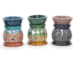 Obsidian Taşı Buhurdanlık