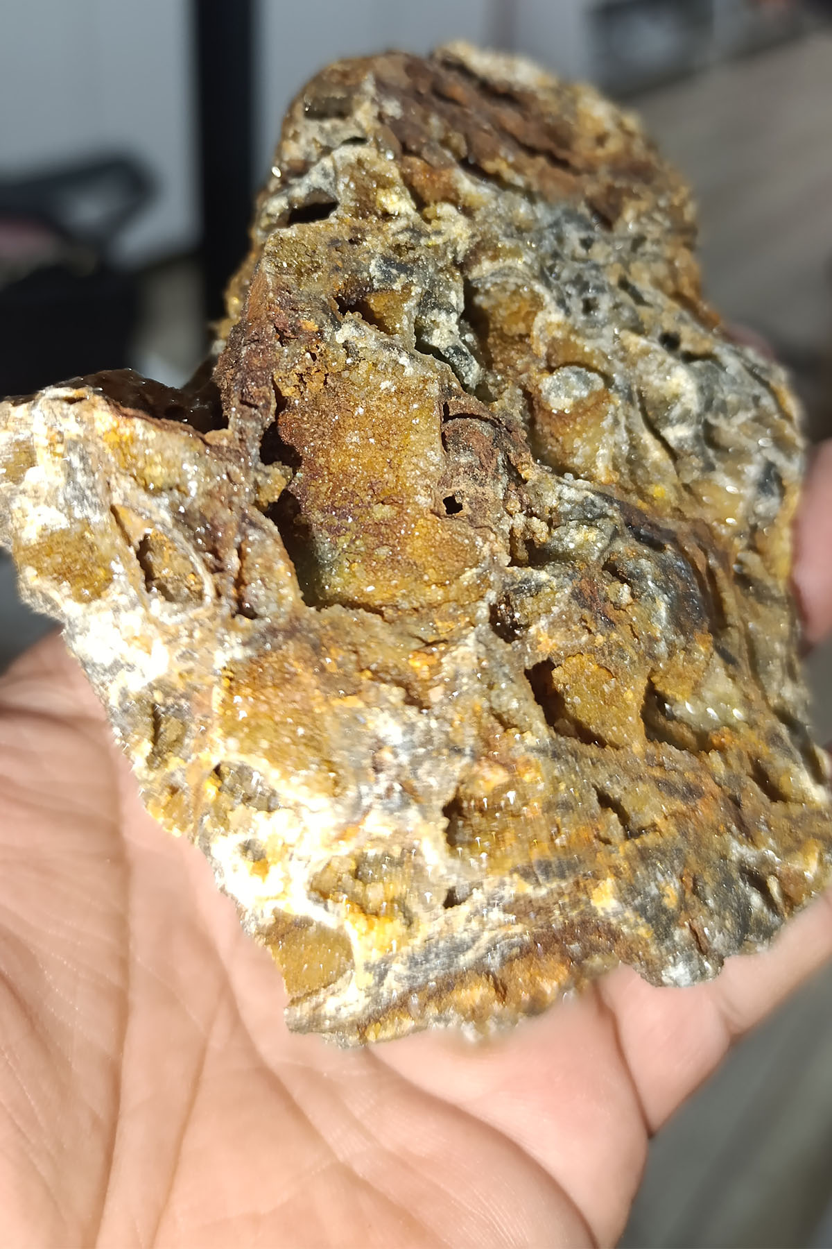 Sitrin Taşı Ham Dekoratif Doğaltaş Kütle 478 Gr