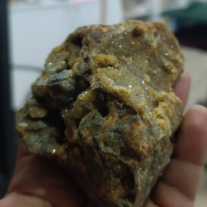 Sitrin Taşı ( Para Taşı ) Ham Dekoratif Druze Doğaltaş Kütle 425 Gr