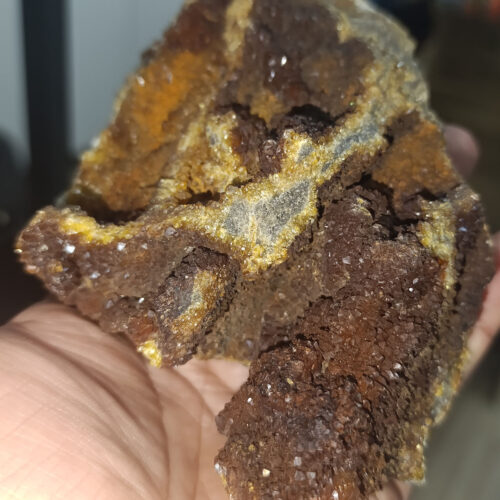 Sitrin Taşı Ham Dekoratif Natural Doğaltaş Kütle 655 Gr