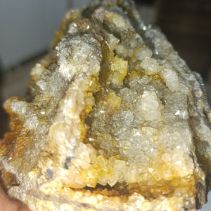 Sitrin Taşı Ham Natural Doğaltaş Kütle 971 Gr