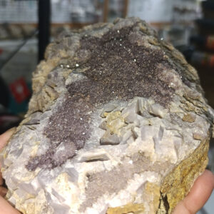 Ametist Taş Ham Natural Doğaltaş Kütle 2266 Gr