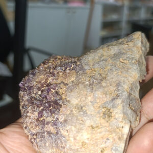 Ametist Taşı aham Natural Doğaltaş Kütle 409 Gr