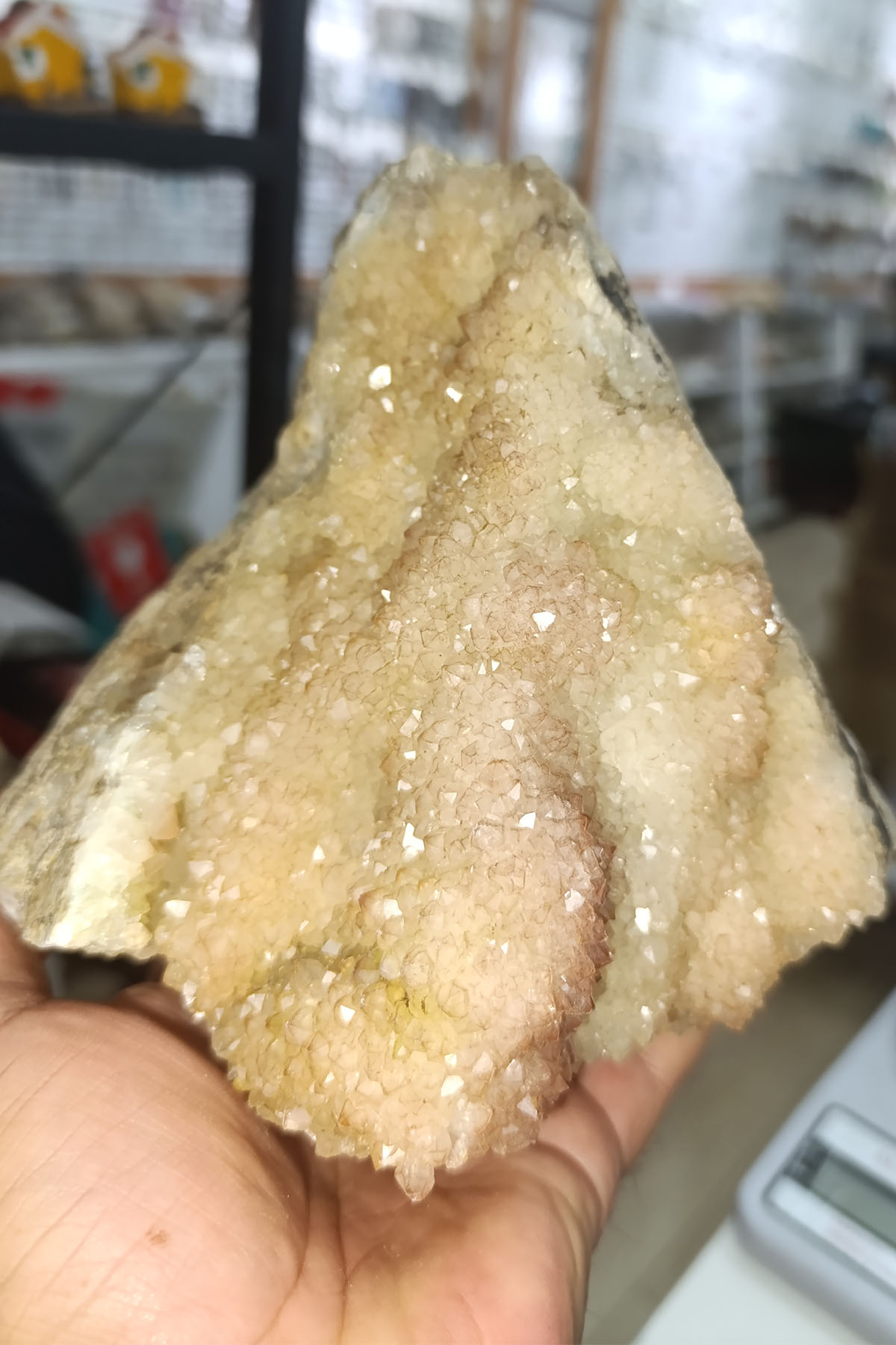 Kuvars Taşı Ham Natural Doğaltaş Kütle 3260 Gr - Görsel 2