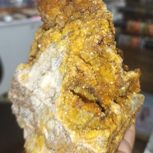 Sitrin Taşı ( Para Taşı ) Ham Natural Doğaltaş Kütle 1681gr