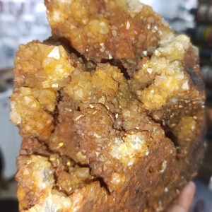 Sitrin Taşı ( Para Taşı ) Ham Natural Doğaltaş Kütle 3379 Gr