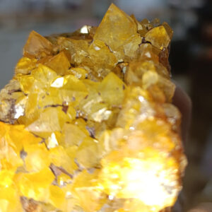 Sitrin Taşı ( Para Taşı ) Ham Natural Doğaltaş Kütle 408 Gr