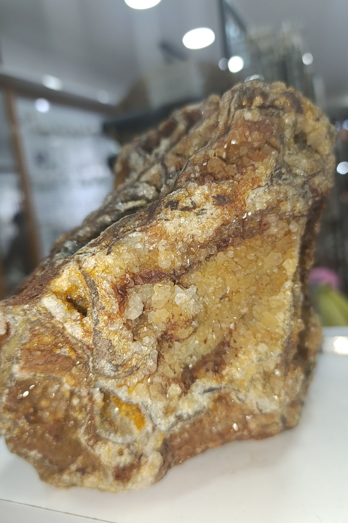 Sitrin Taşı ( Para Taşı ) Ham Natural Doğaltaş Kütle 4323 Gr - Görsel 2