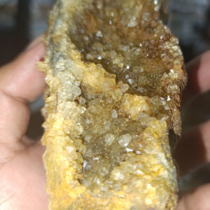 Sitrin Taşı ( Para Taşı ) Ham Natural Doğaltaş Kütle 940 Gr