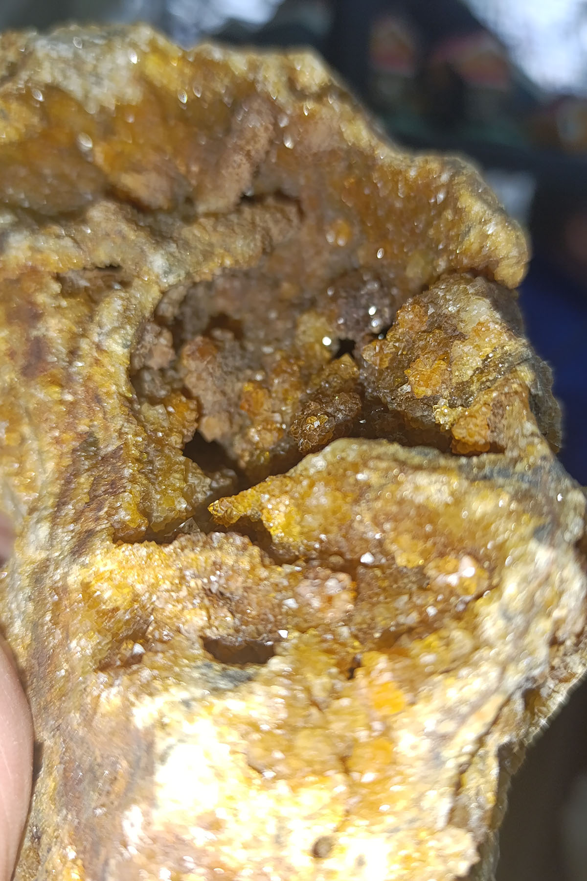 Sitrin ( Para Taşı ) Ham Natural Doğaltaş Kütle 1814 Gr - Görsel 3