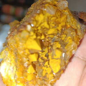 Sitrin ( Para Taşı ) Ham Natural Doğaltaş Kütle 231 Gr