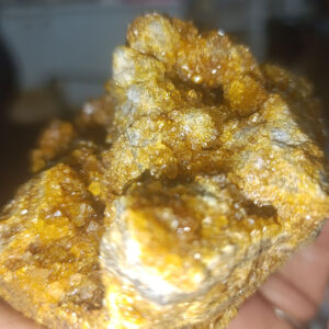 Sitrin ( Para Taşı ) Ham Natural Doğaltaş Kütle 623 Gr