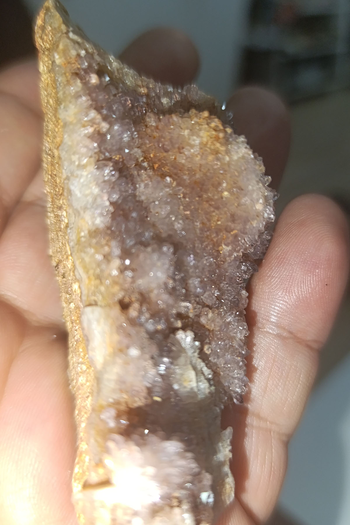 Ametist Taşı Ham Natural Doğaltaş Kütle 108 Gr