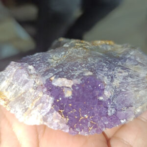 Ametist Taşı Ham Doğaltaş Kütle 237 Gr
