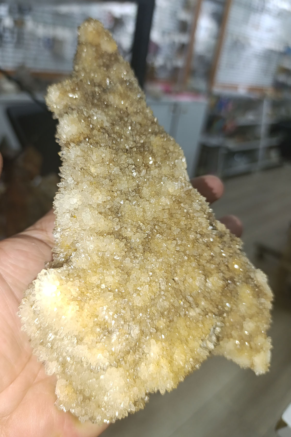 Kuvars Taşı Ham Natural Doğaltaş Kütle 984 Gr