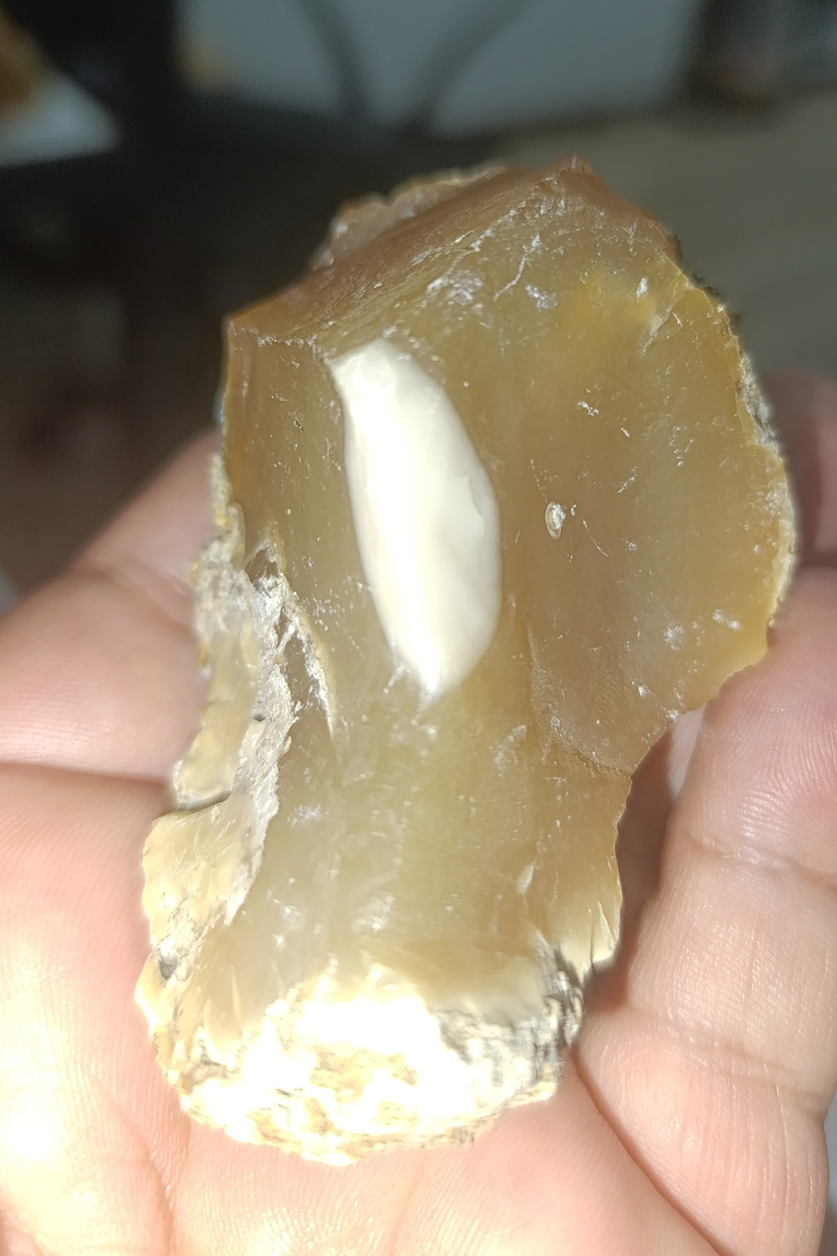 Bal Opal Taşı İşlenmemiş Doğaltaş Kütle 130 Gr - Görsel 2