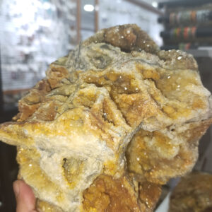 Sitrin ( Para Taşı ) Dev Natural Doğaltaş Kütle 4900 Gr