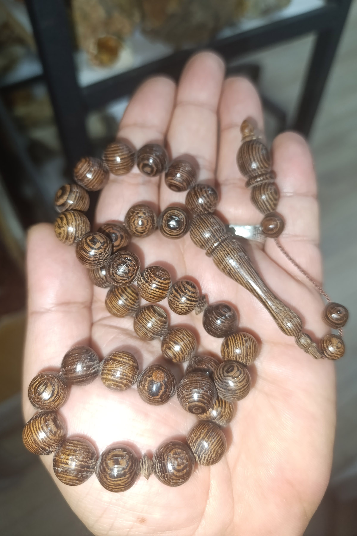 Venge Ağacı 12 mm Ağaç Tesbih