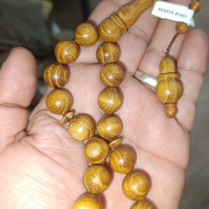 Akasya Ağacı Bilek Boy 14 mm Ağaç Tesbih