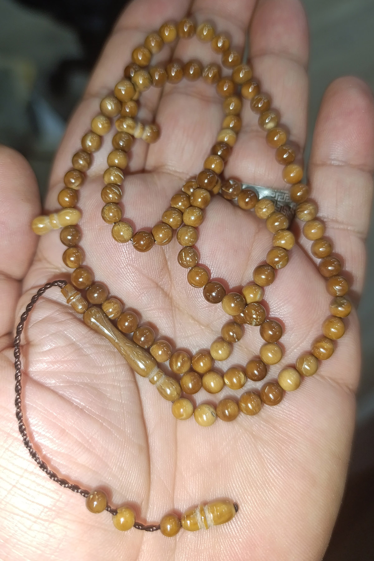 Kuka Ağacı 4 mm Dua ( Namaz ) Tesbihi
