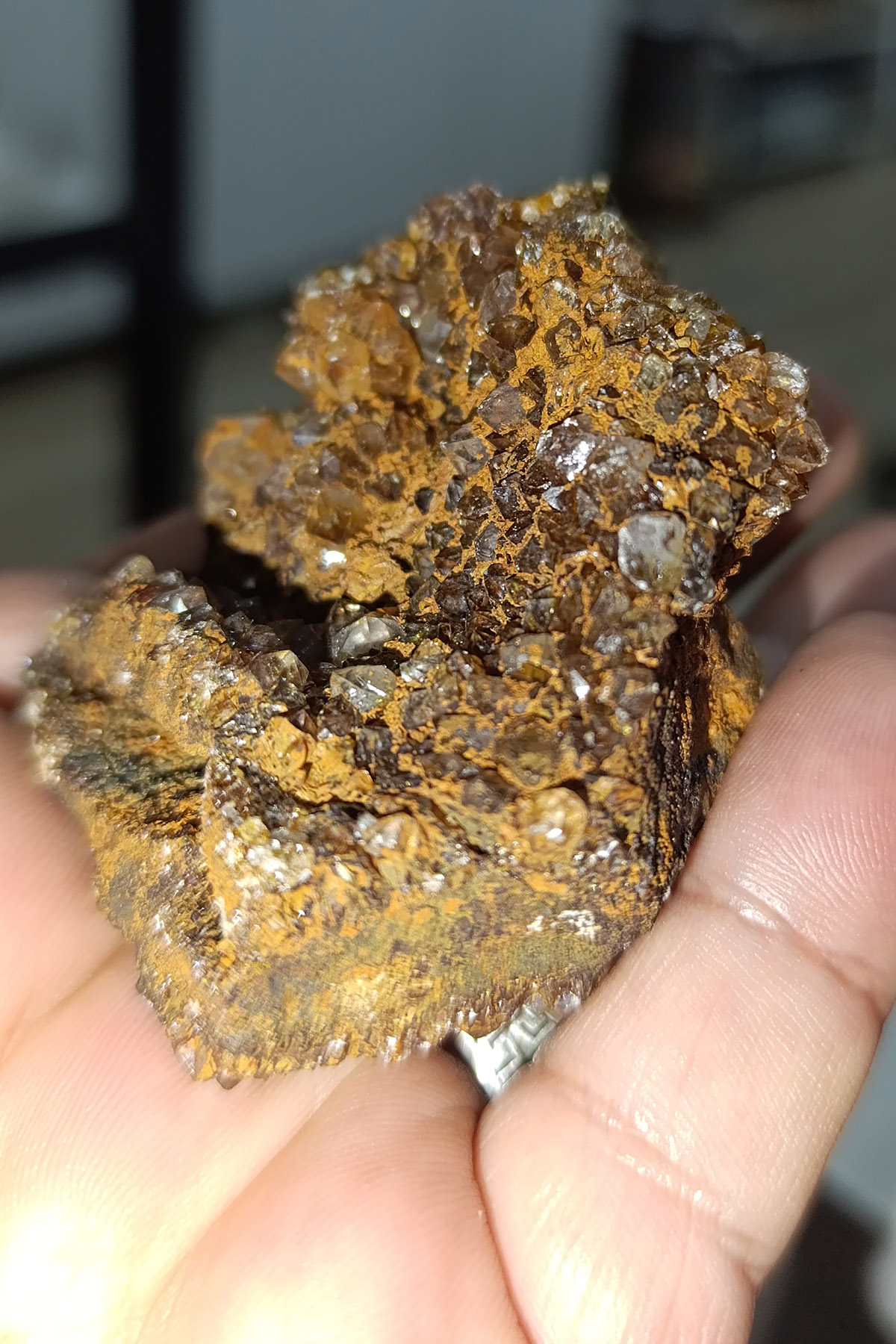 Sitrin ( Para ) Taşı Ham Doğaltaş Kütle 117 Gr