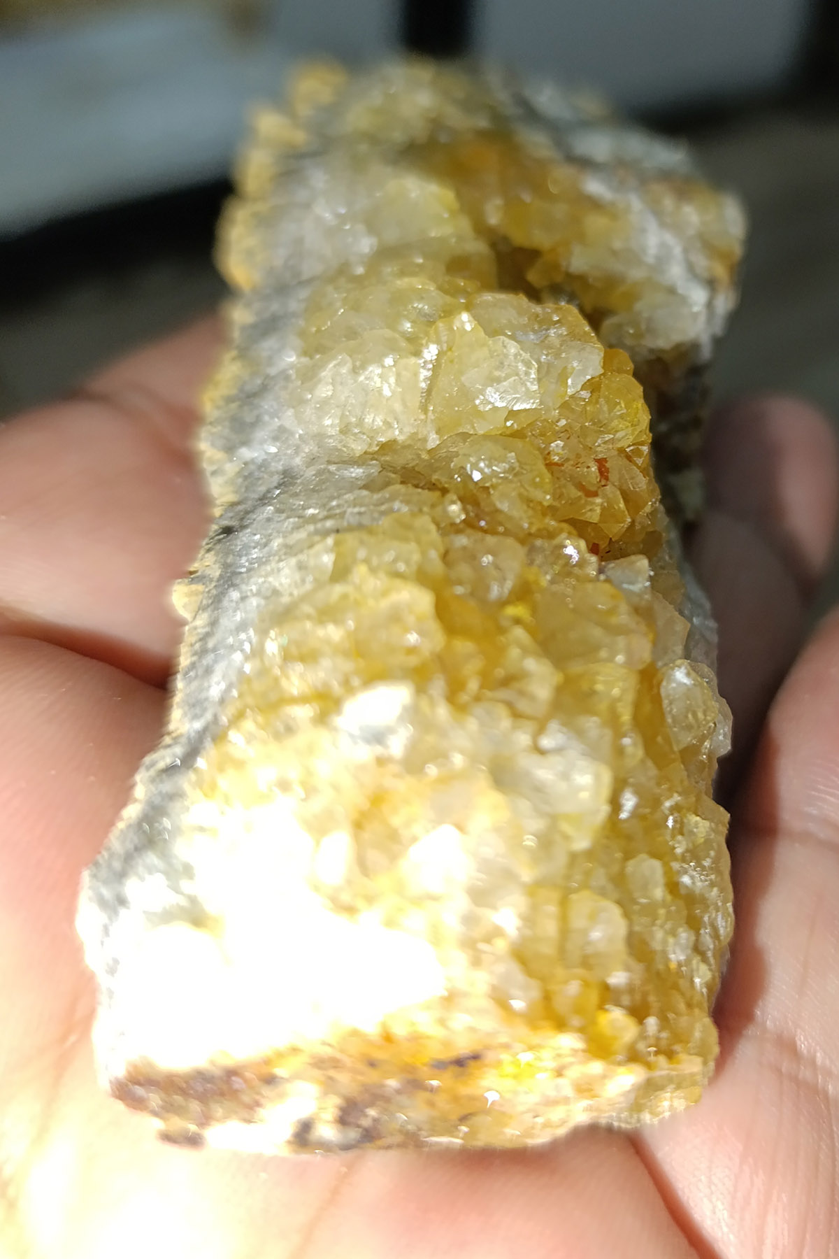 Sitrin ( Para ) Taşı Ham Doğaltaş Kütle135 Gr
