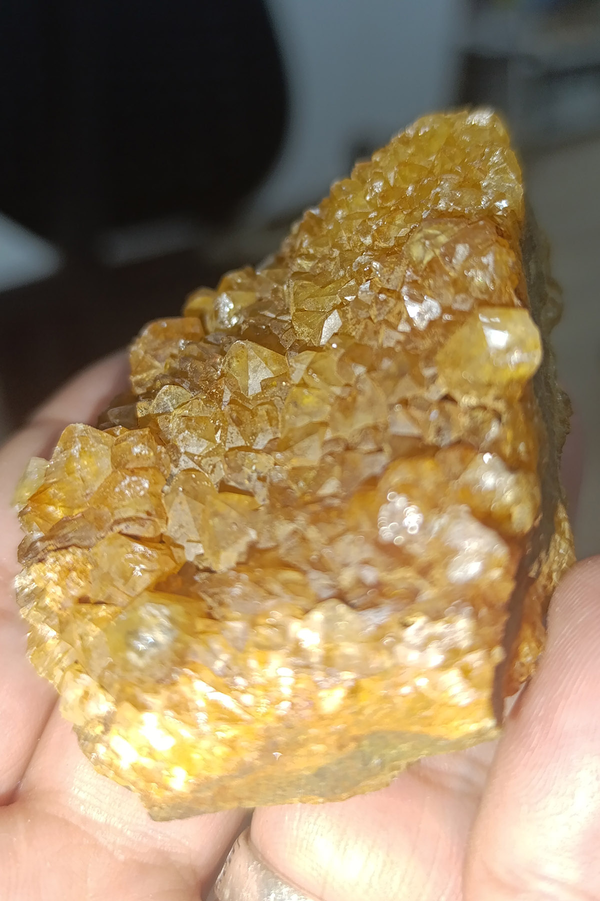 Sitrin ( Para ) Taşı Ham Doğaltaş Kütle 141 Gr