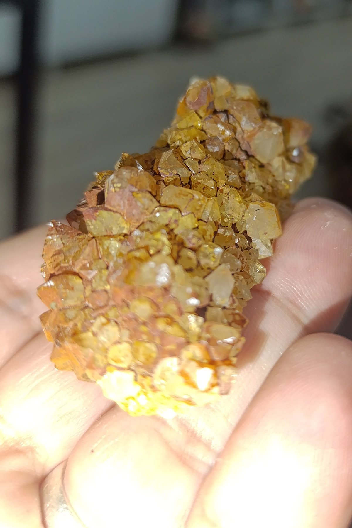 Sitrin ( Para ) Taşı Ham Doğaltaş Kütle 75 Gr