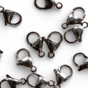 6X12 MM Kararmaz Papağan Takı Kolye ve Bileklik Klipsi 3 Adet