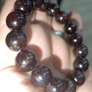 Garnet ( LaL ) Taşı 12 mm Doğaltaş Bileklik