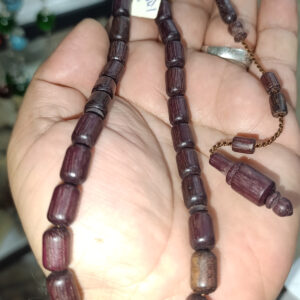 Morgül Ağaçı Kapsül Kesim 12 x 8 mm Ağaç Tesbih