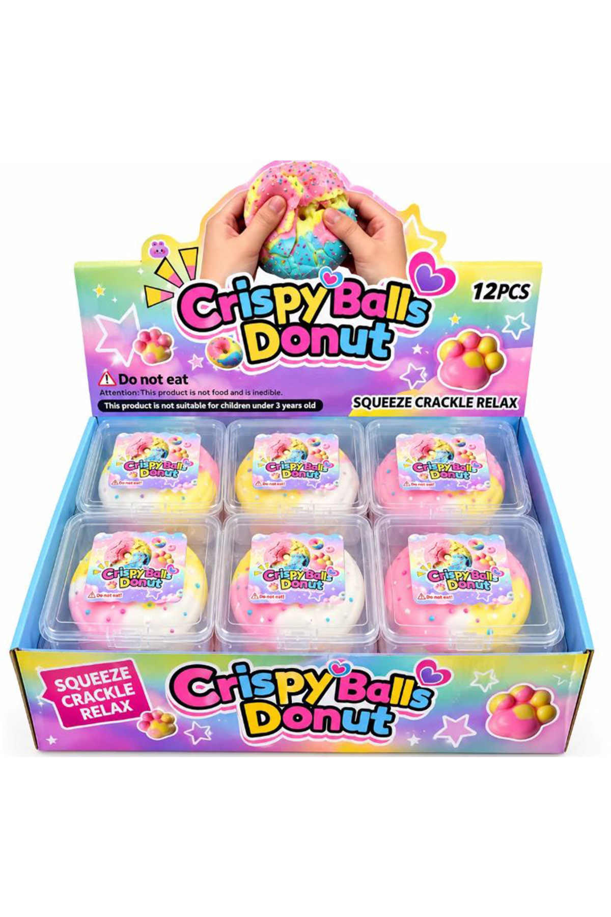 Crispy Balls Donut Squishy