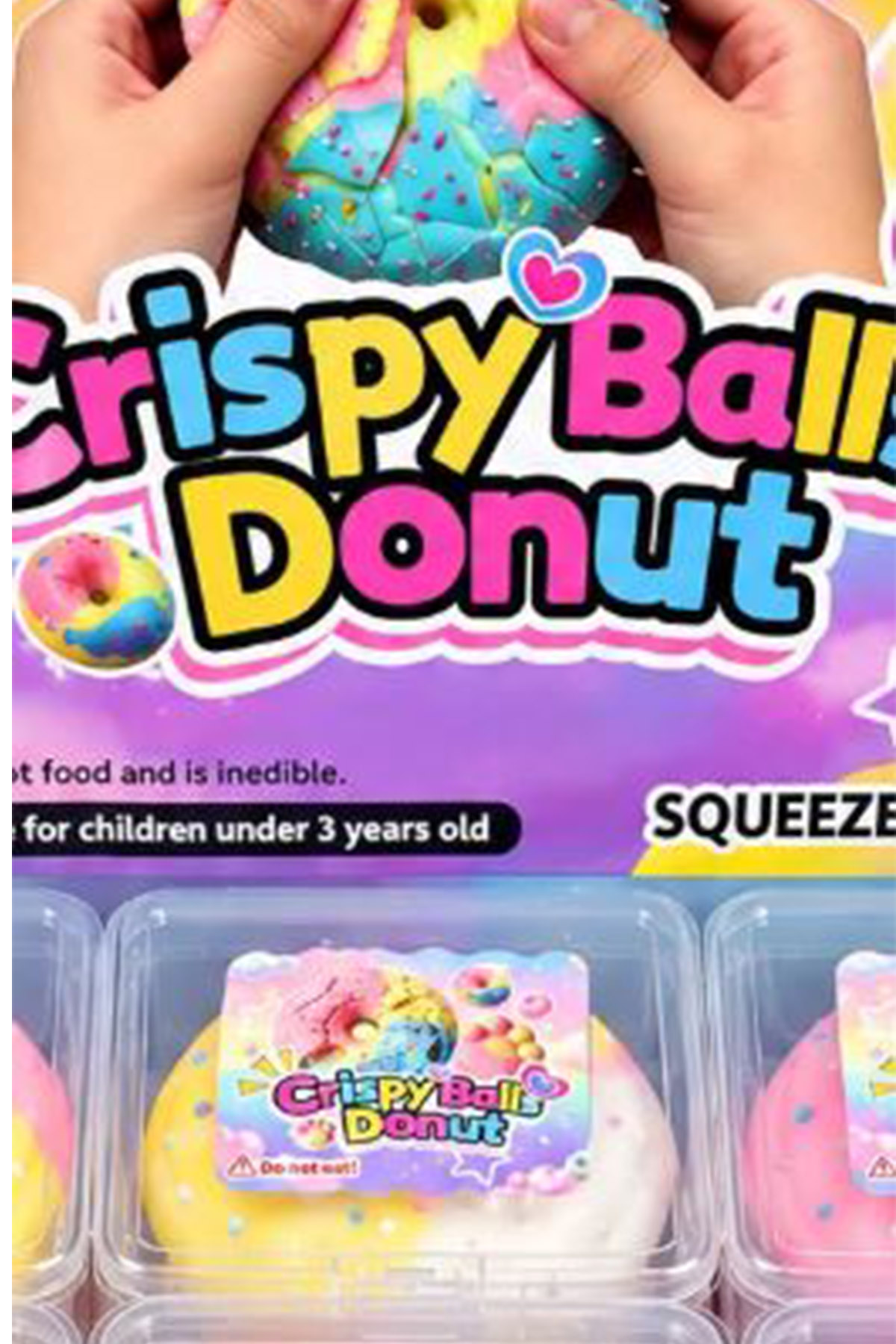 Crispy Balls Donut Squishy - Görsel 2