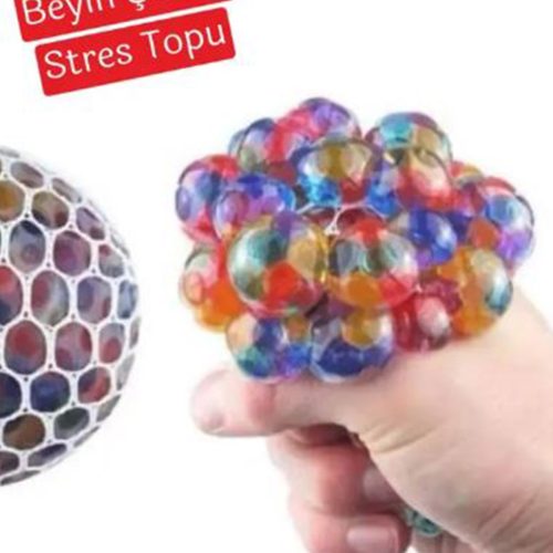 Beyin Şekilli Stres Topu 1 Adet