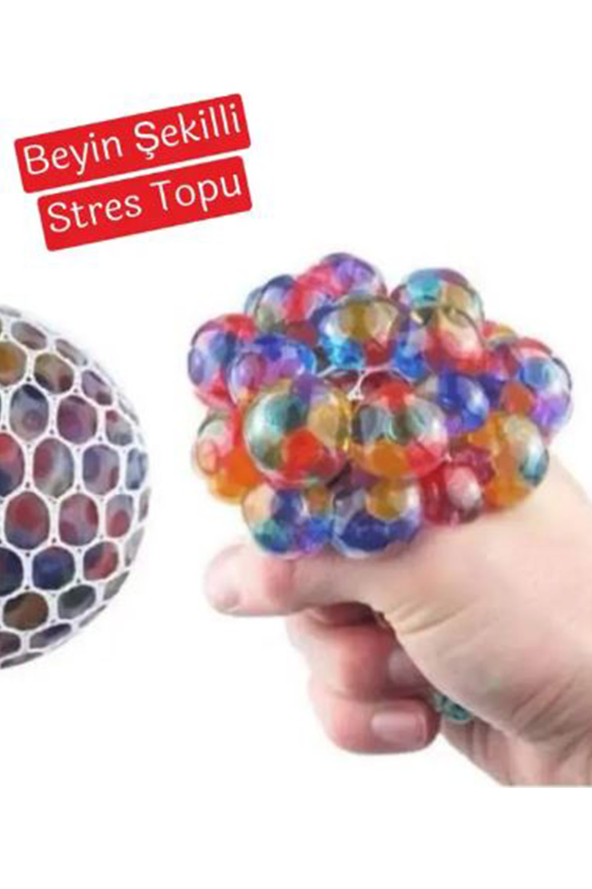 Beyin Şekilli Stres Topu 1 Adet